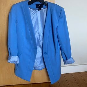 Carolina Blue H&M blazer